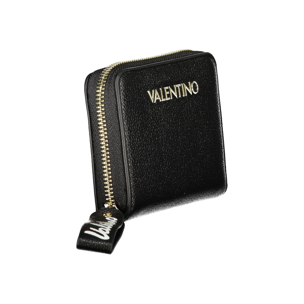 Valentino Nero Poliuretano Donna Wallet