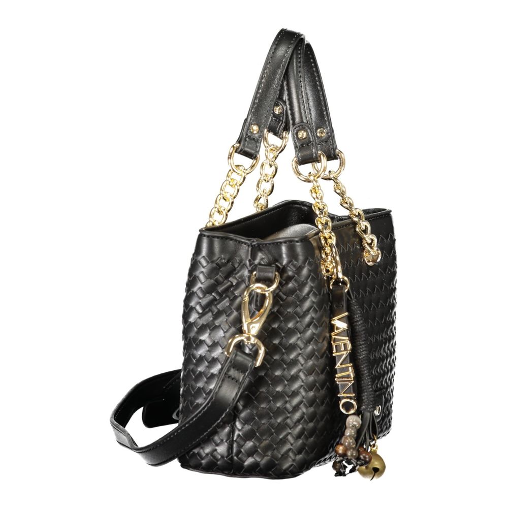Valentino Black Polyurethane Women's Bag