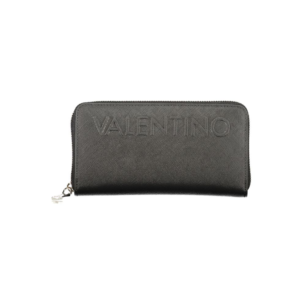 Valentino Black Polyurethane Women's Wallet