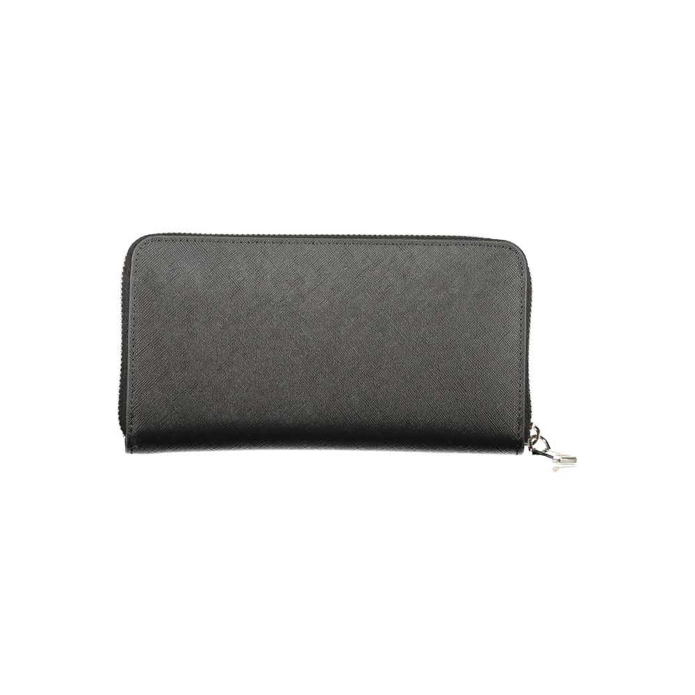 Valentino Black Polyurethane Women's Wallet