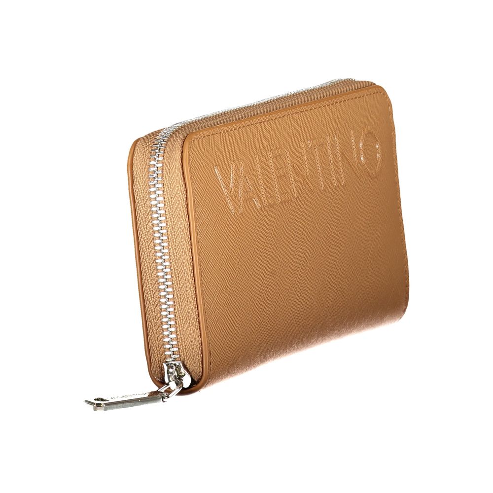 Valentino Brown Polyurethane Women's Wallet