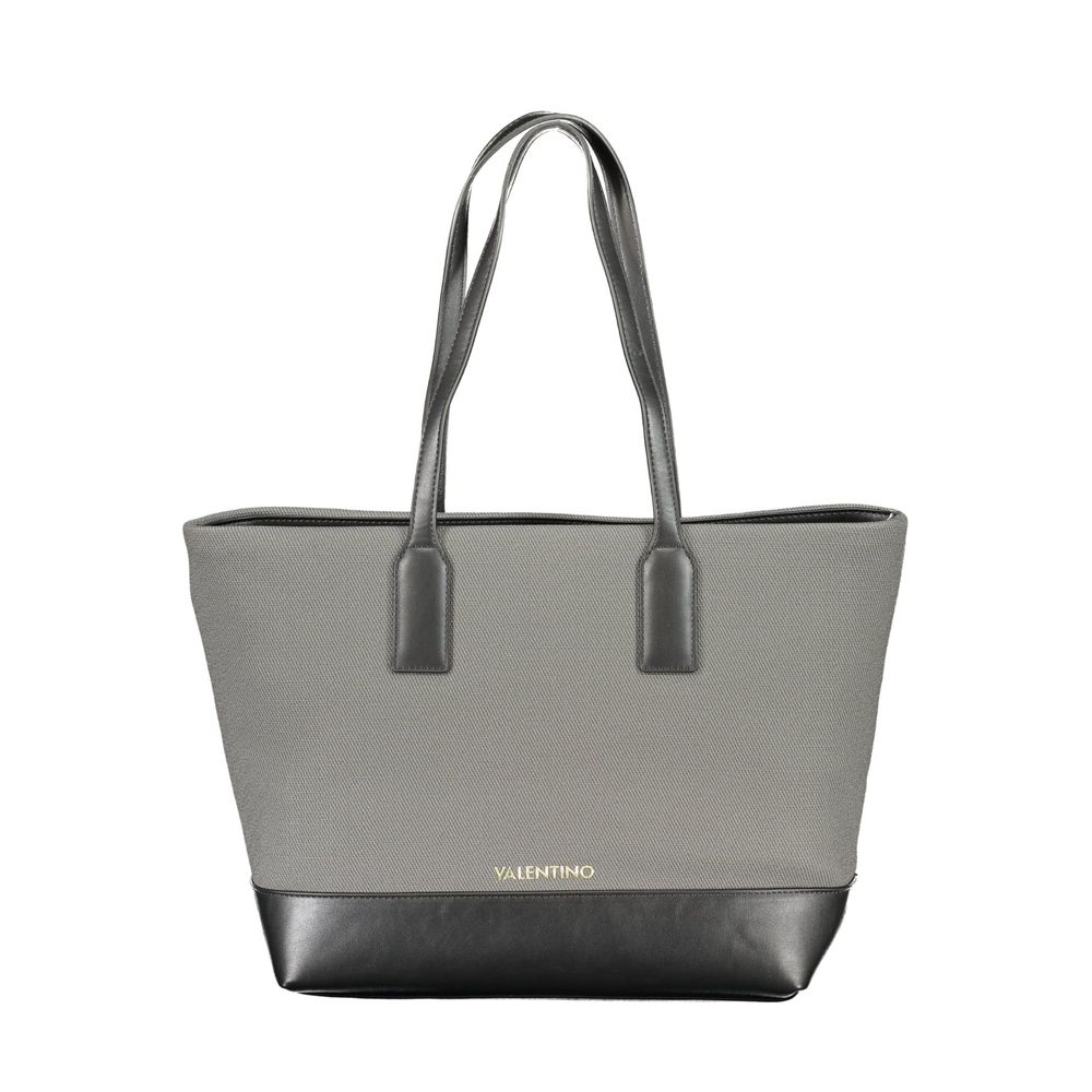 Valentino Nero Poliuretano Donna Shoulder Bag
