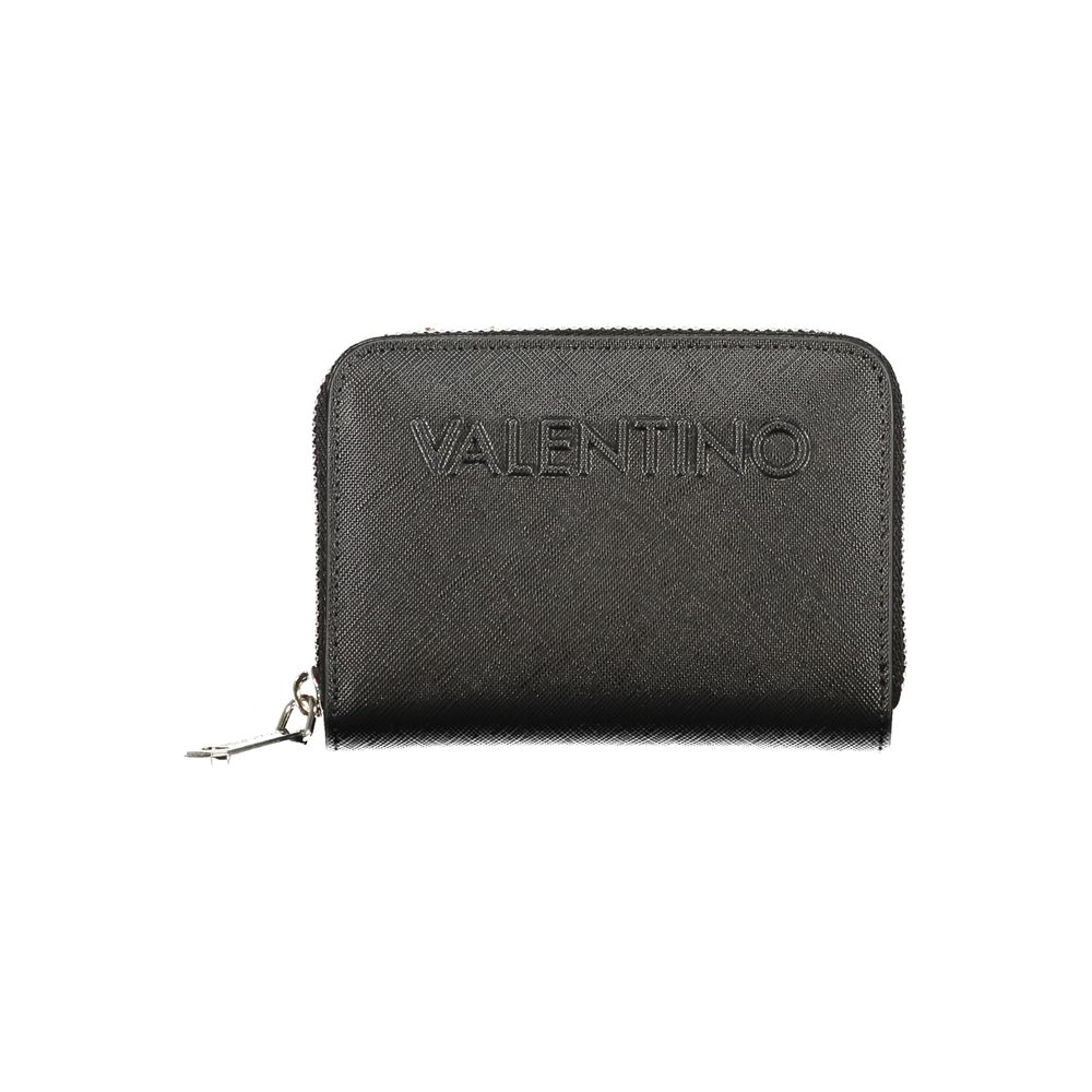 Valentino Black Polyurethane Women's Wallet