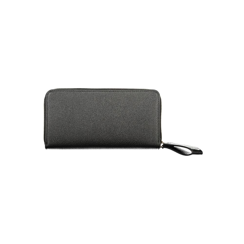 Valentino Black Polyurethane Womens Wallet