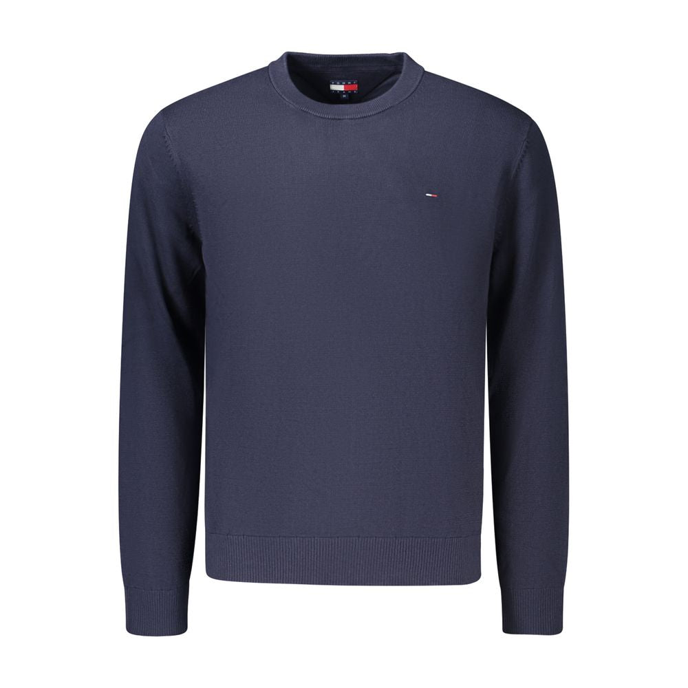 Tommy Hilfiger Blue Cotton Mens Knitwear