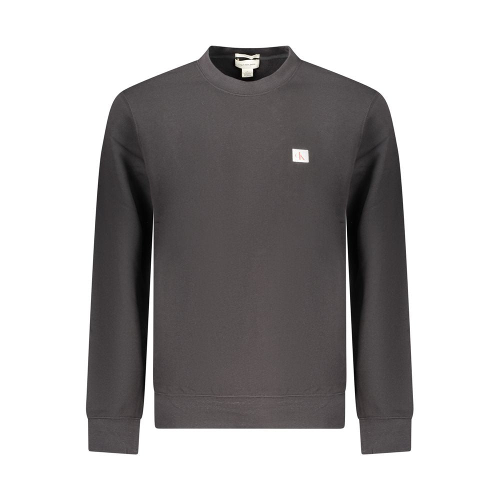 Calvin Klein Black Cotton Men's Sweatshirt