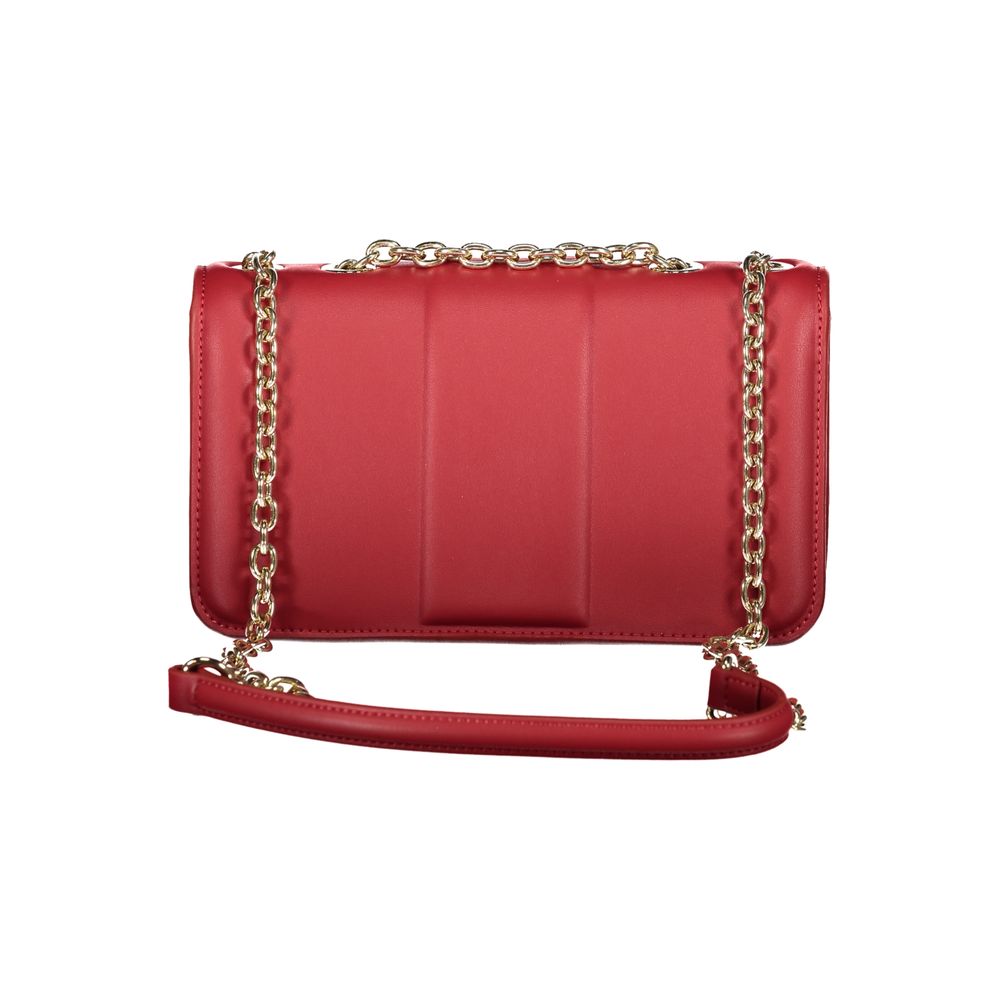 Valentino Red Polyethylene Handbag