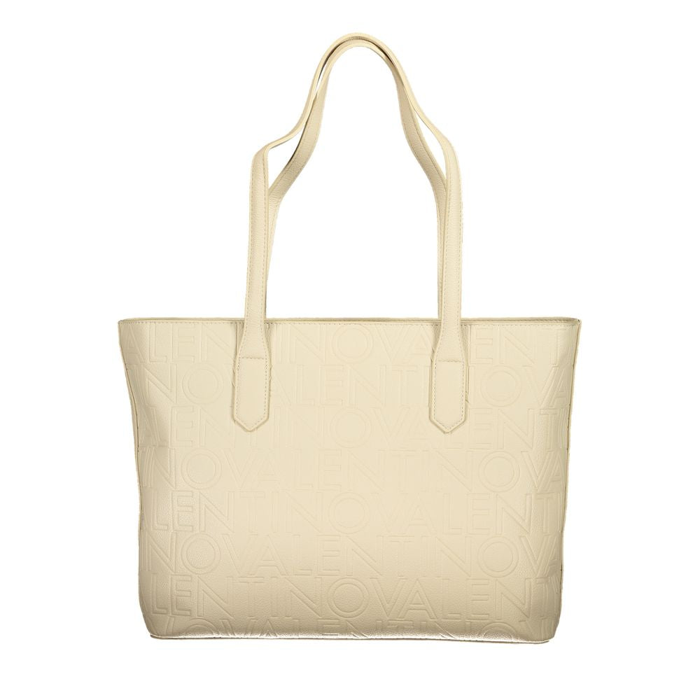 Valentino Beige Polyethylene Handbag