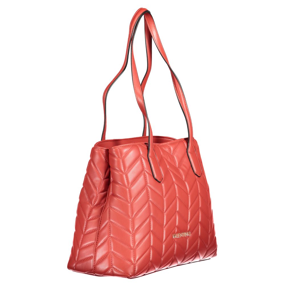 Valentino Red Polyethylene Handbag
