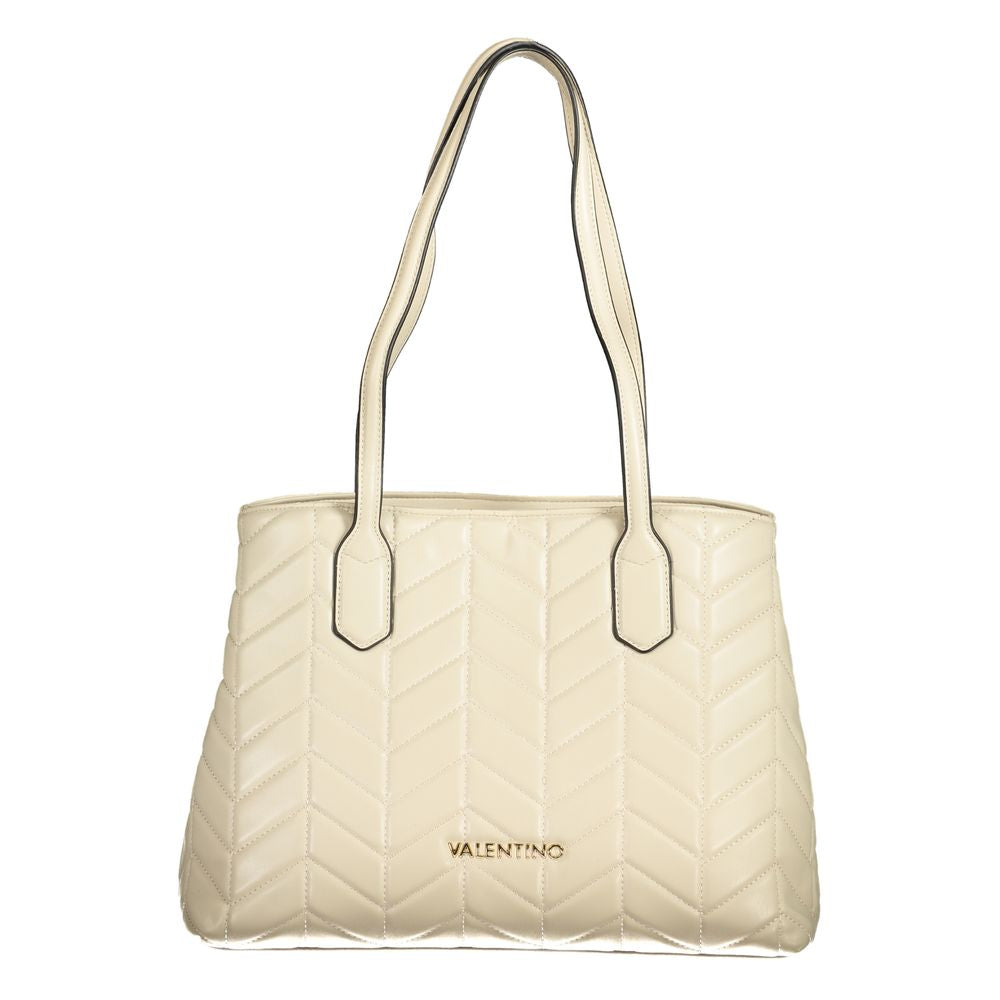 Valentino Beige Polyethylene Handbag