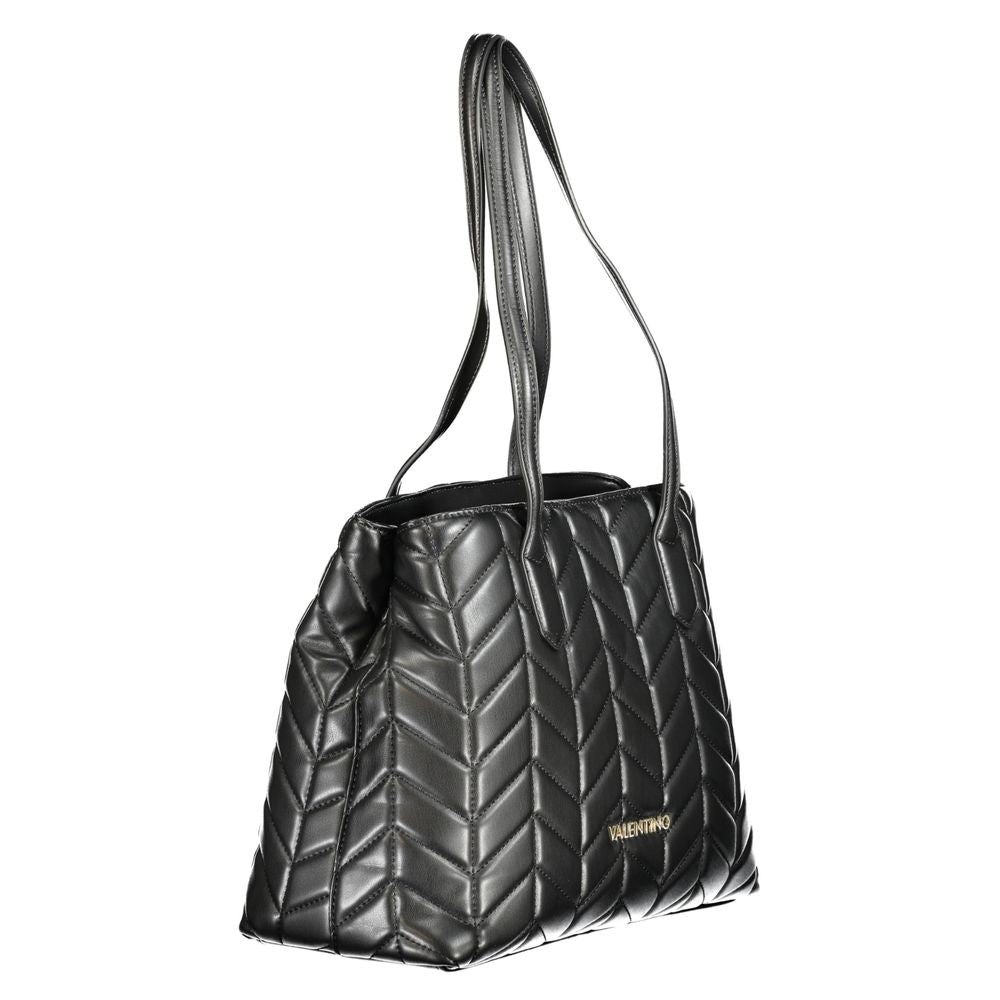 Valentino Black Polyethylene Handbag