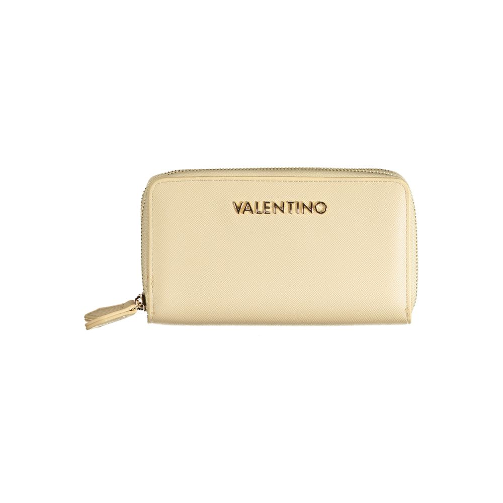 Valentino Beige Polyurethane Women's Wallet