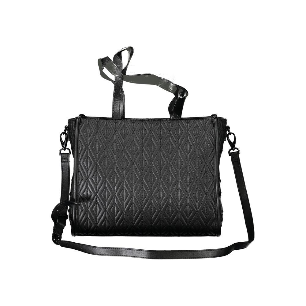 Valentino Black Polyester Handbag
