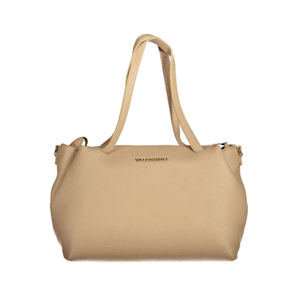 Valentino Beige Polyethylene Handbag