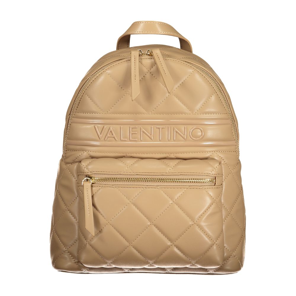 Valentino Beige Polyethylene Backpack