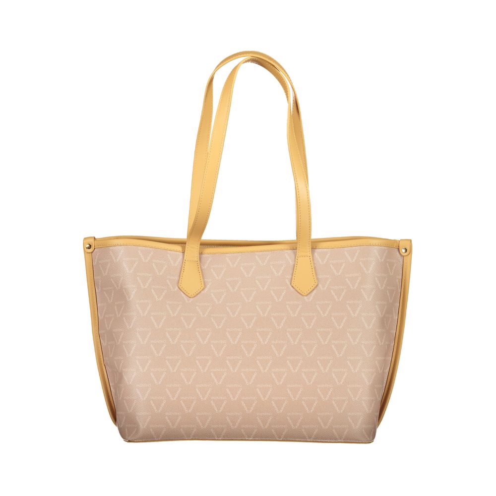 Valentino Beige Polyethylene Handbag