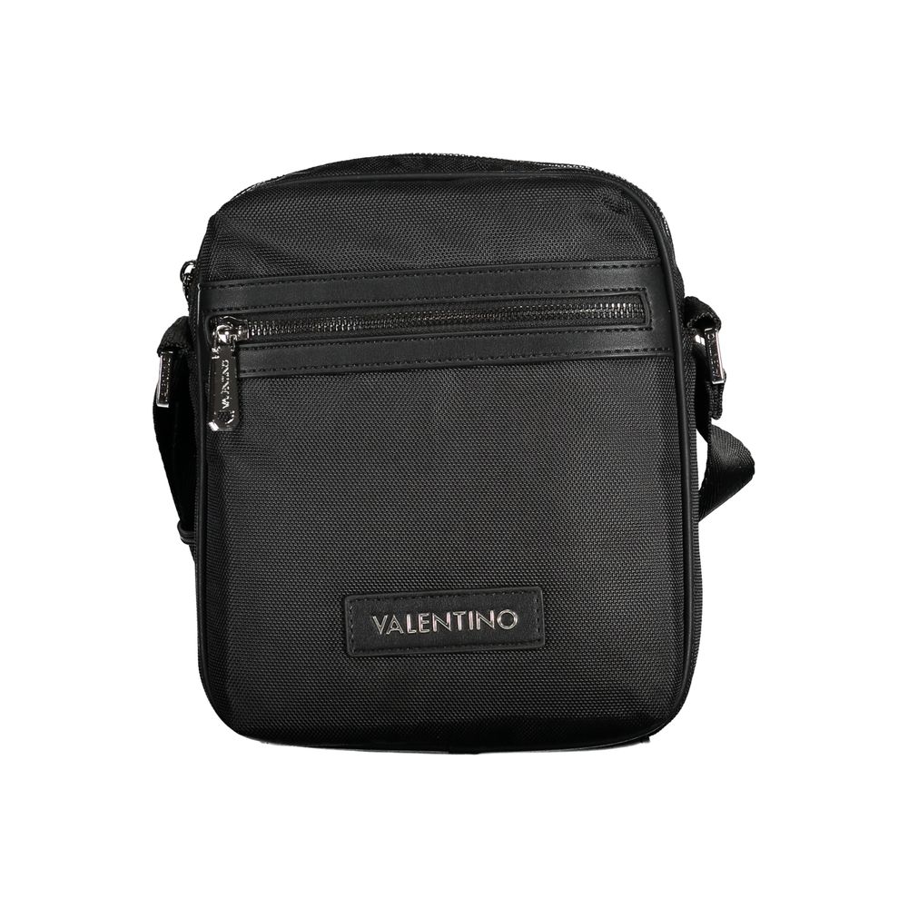Valentino Black Polyester Mens Bag