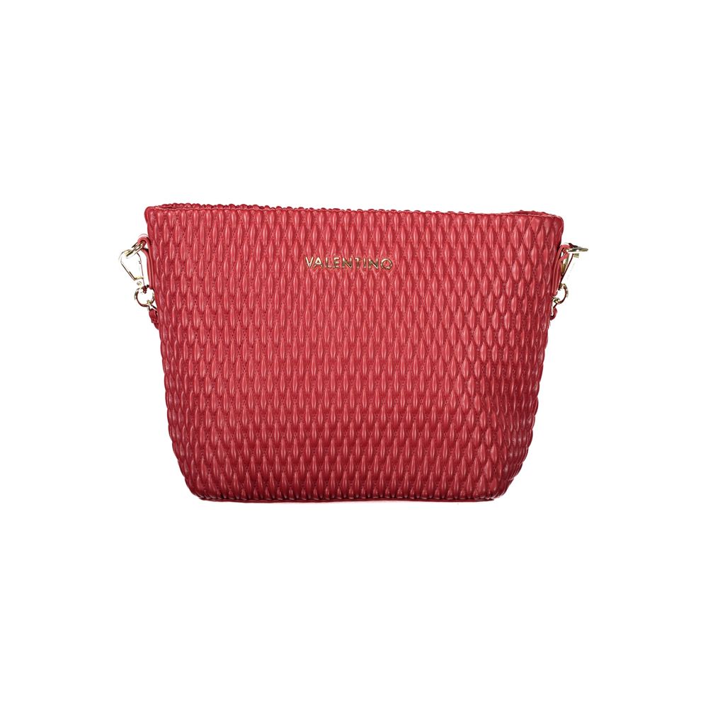 Valentino Rosso Polyurethane Women's Bag with Adjustable Shoulder Strap