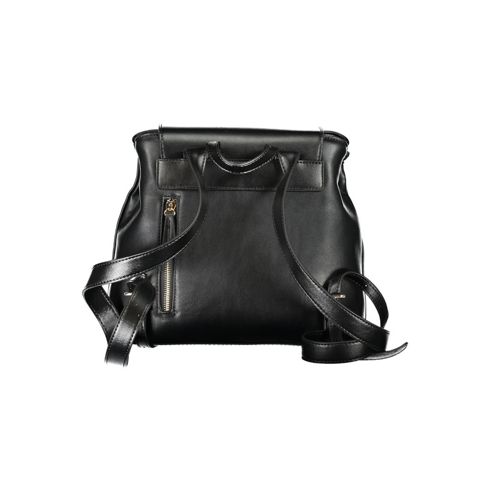 Valentino Black Polyethylene Backpack