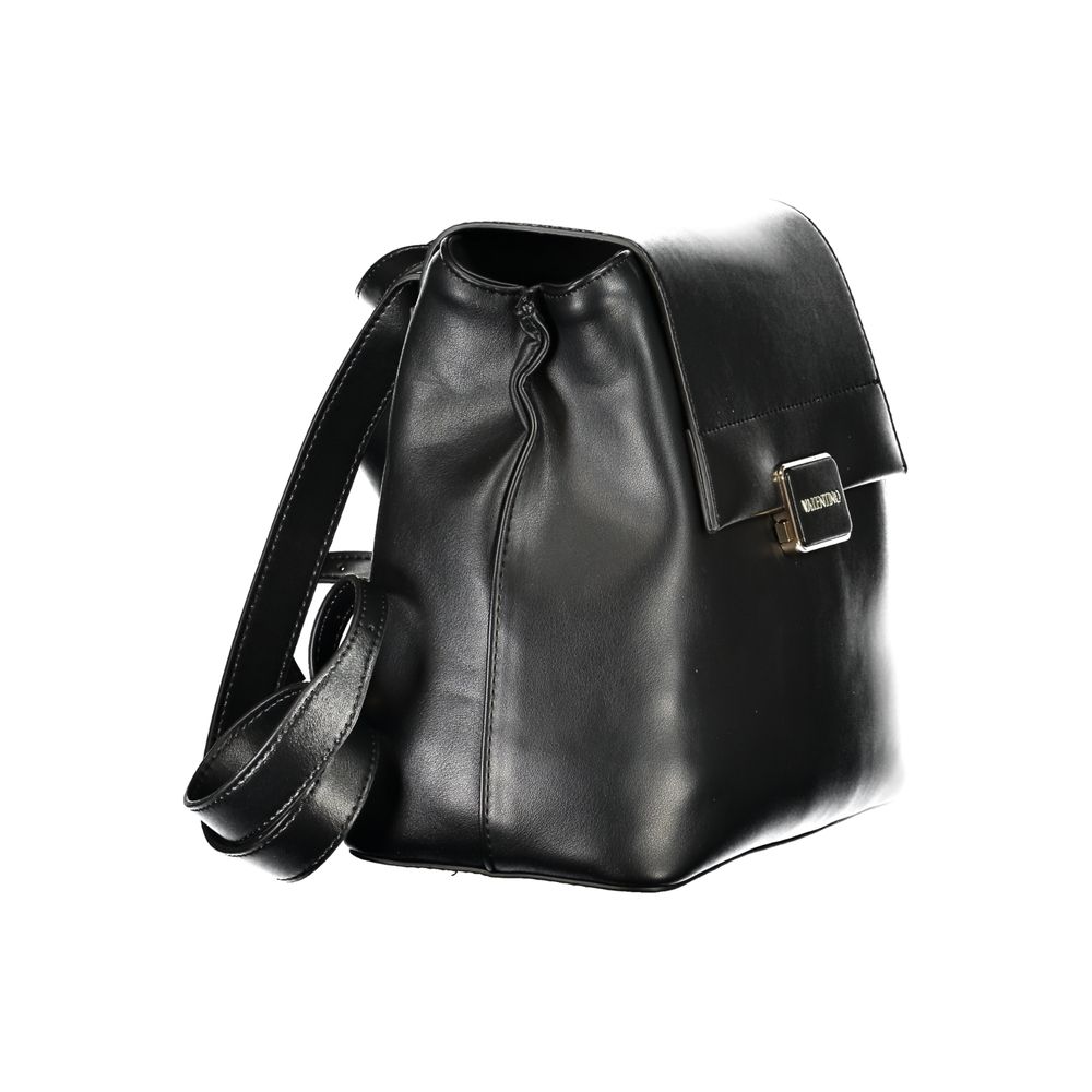 Valentino Black Polyethylene Backpack