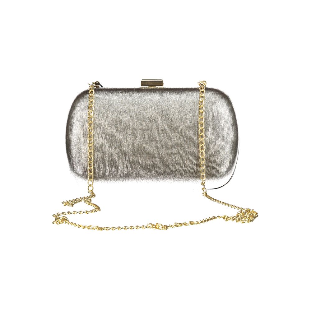 Valentino Gray Polyethylene Handbag