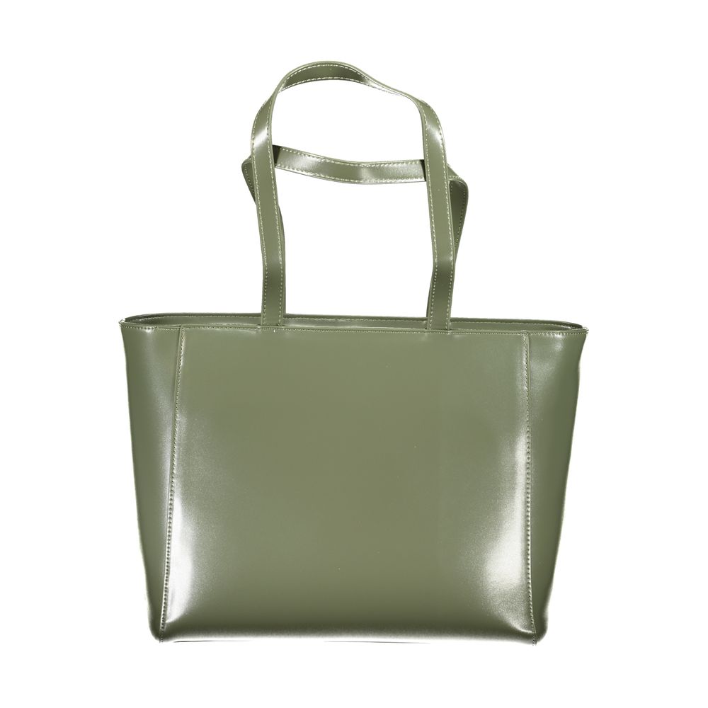 Valentino Green Polyethylene Handbag