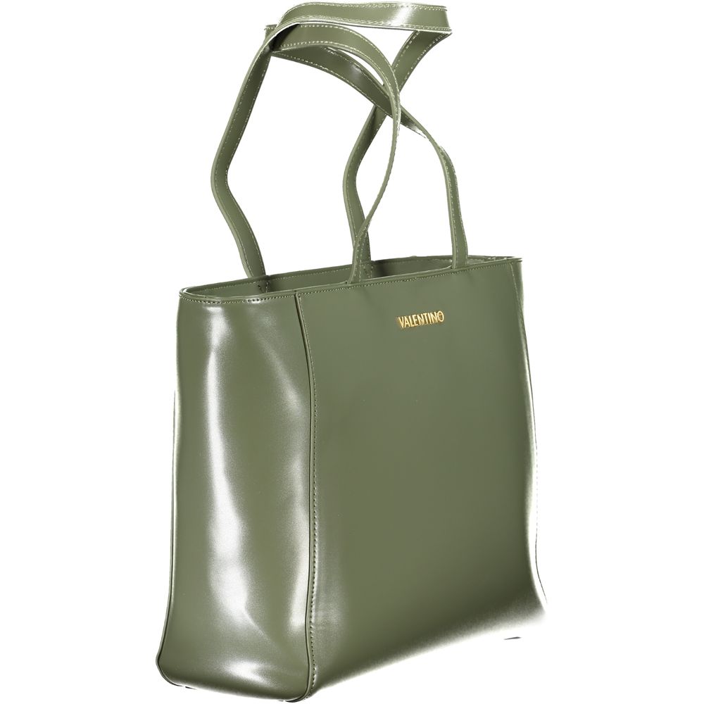 Valentino Green Polyethylene Handbag