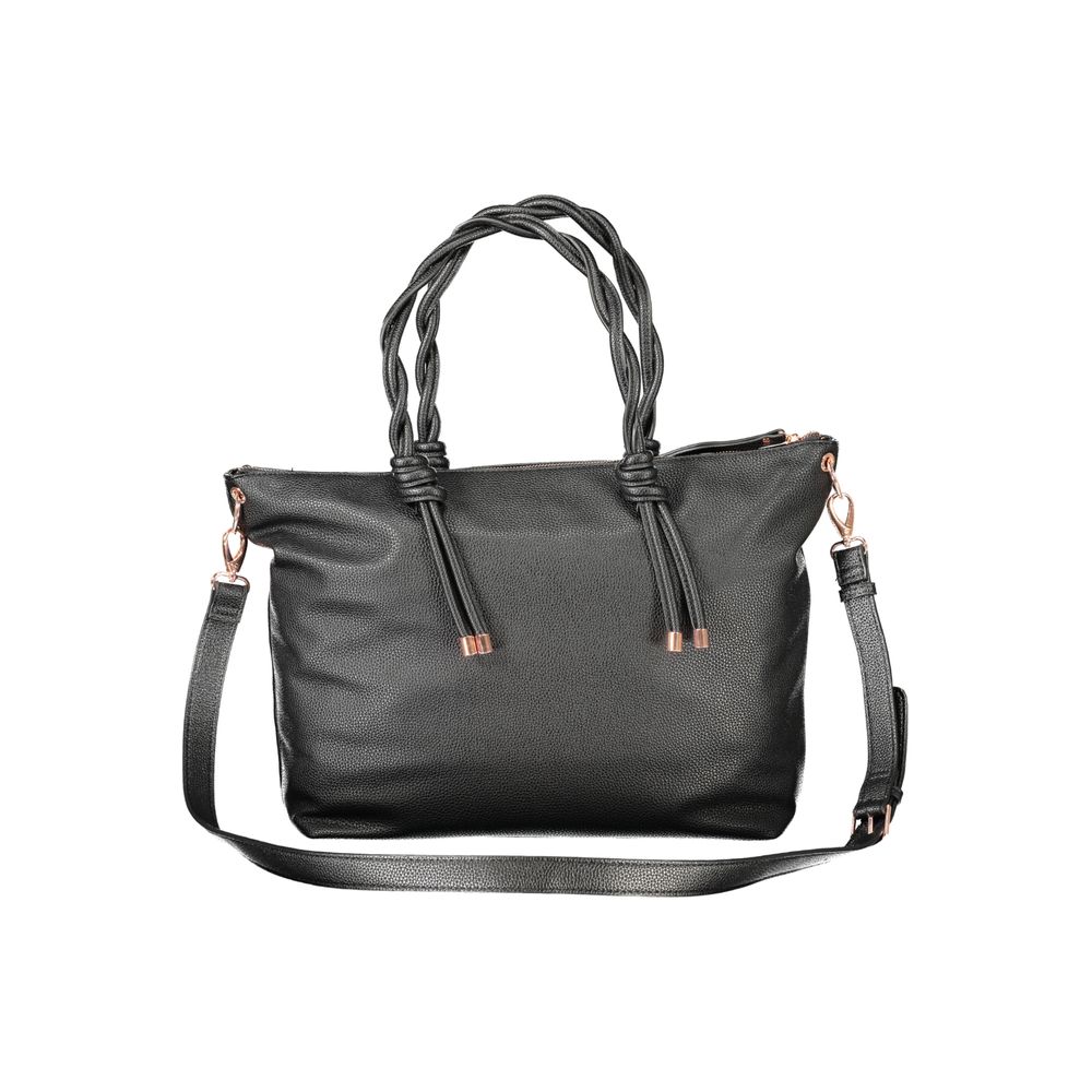 Valentino Black Polyethylene Handbag