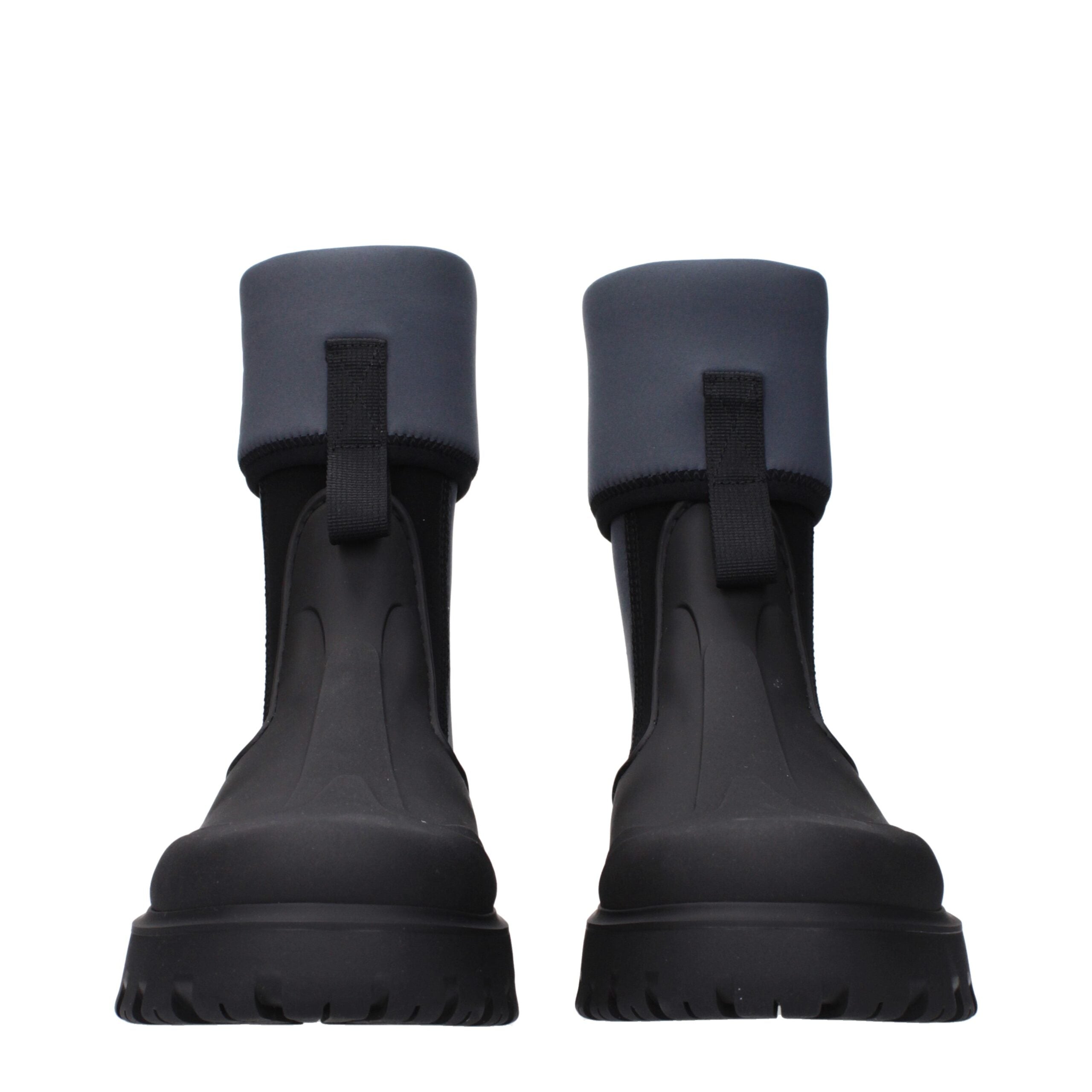 Christian Dior Black Cotton Boots