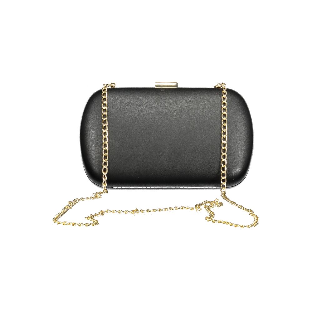 Valentino Black Polyethylene Clutch Bag