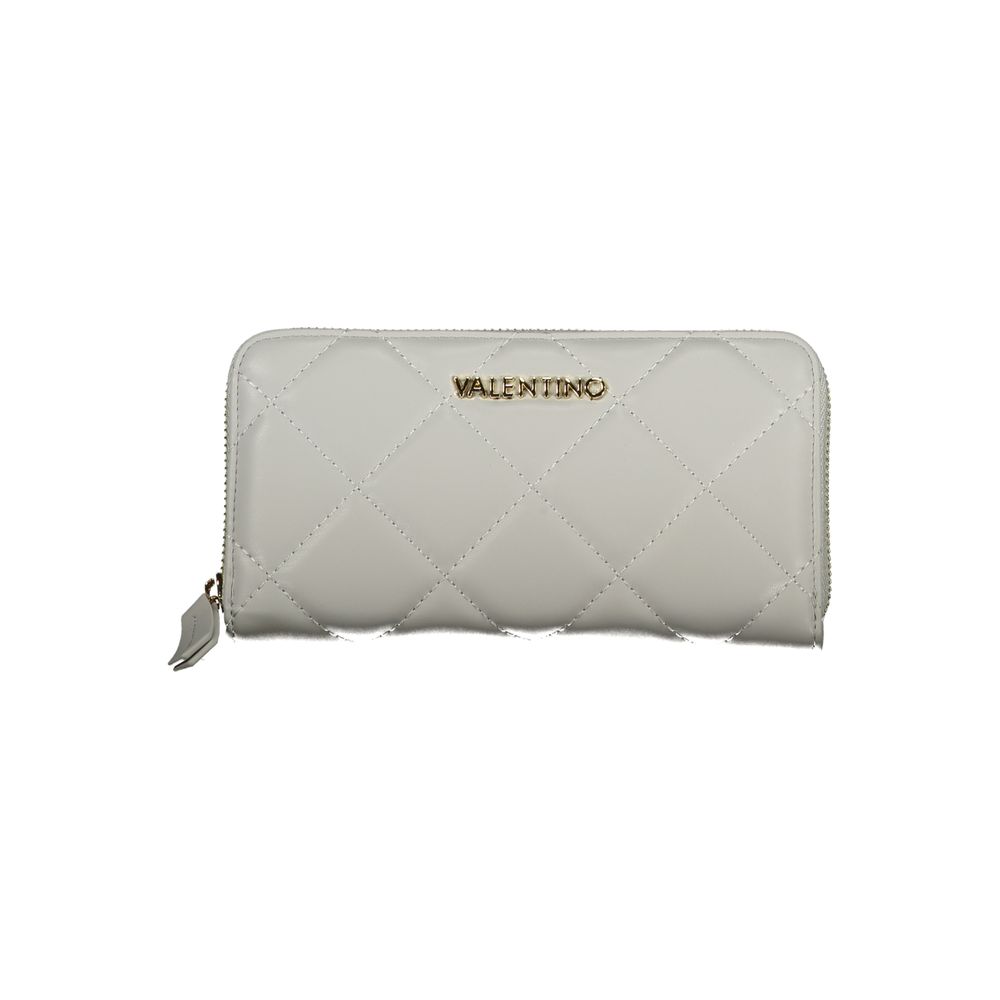 Valentino Grey Polyurethane Women's Wallet