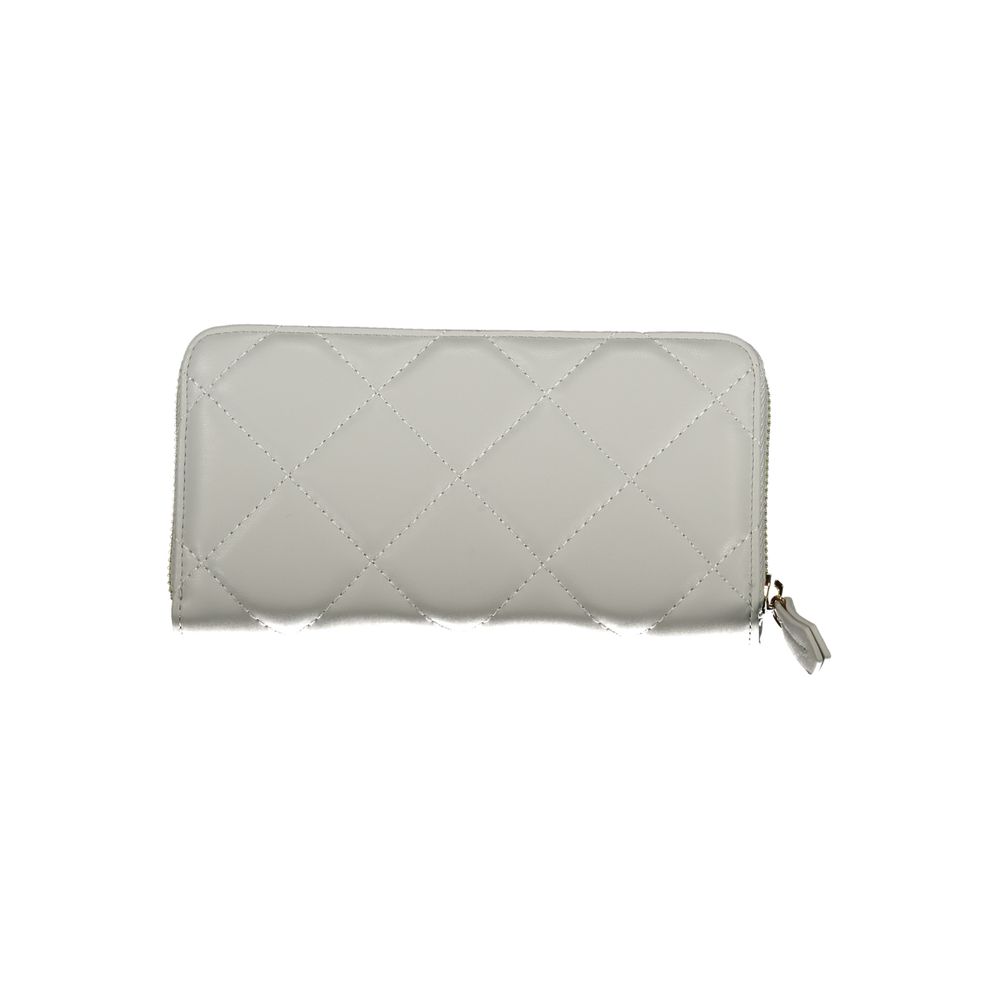 Valentino Grey Polyurethane Women's Wallet