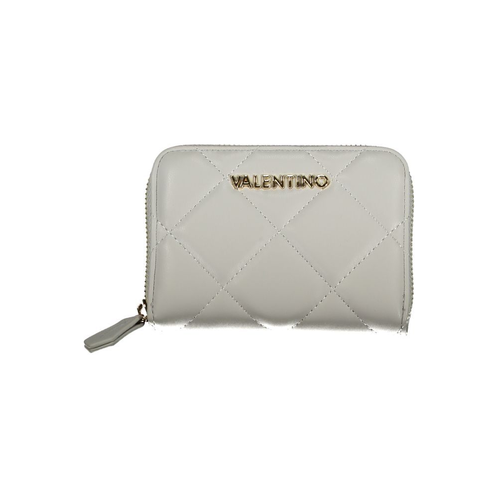 Valentino Grey Polyurethane Women's Wallet