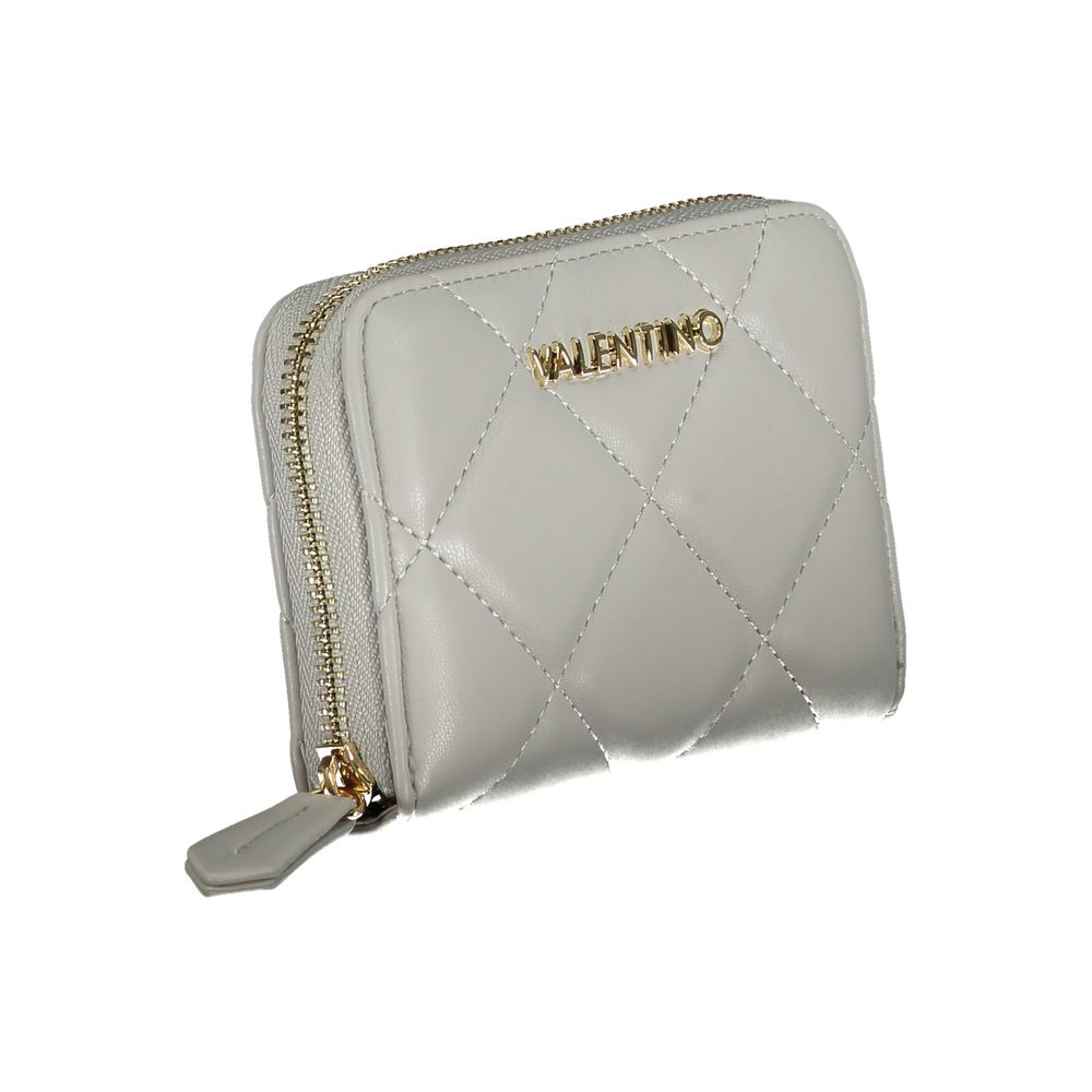 Valentino Grey Polyurethane Women's Wallet