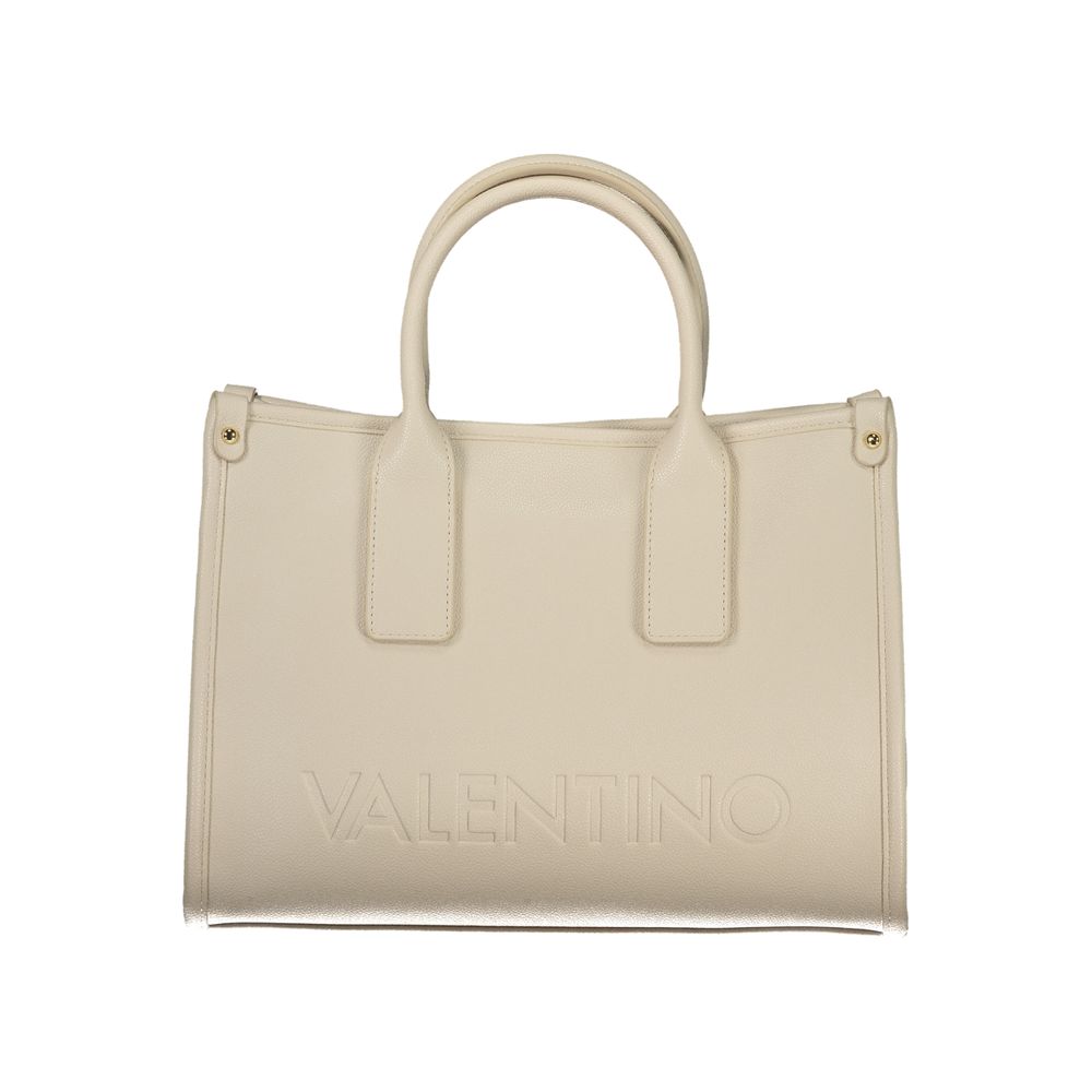 Valentino Beige Polyethylene Handbag