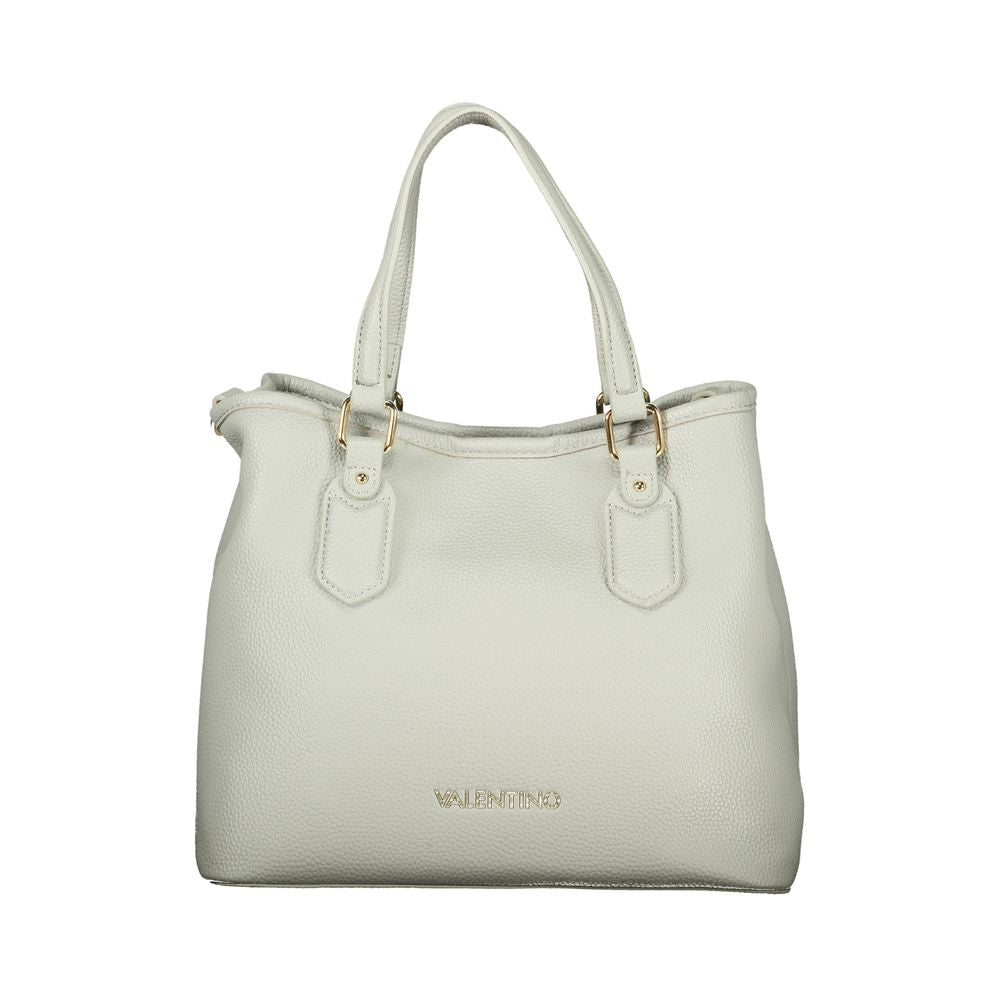 Valentino Gray Polyethylene Handbag