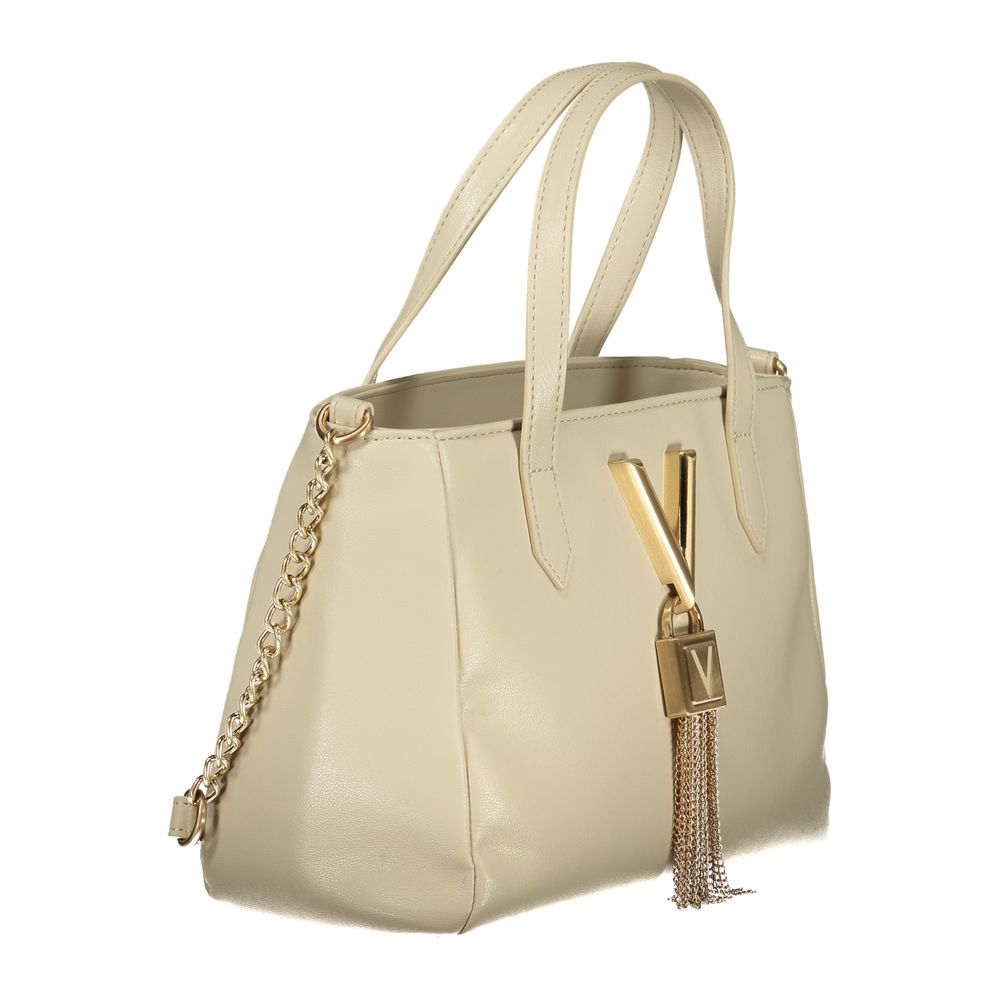 Valentino Beige Polyethylene Handbag
