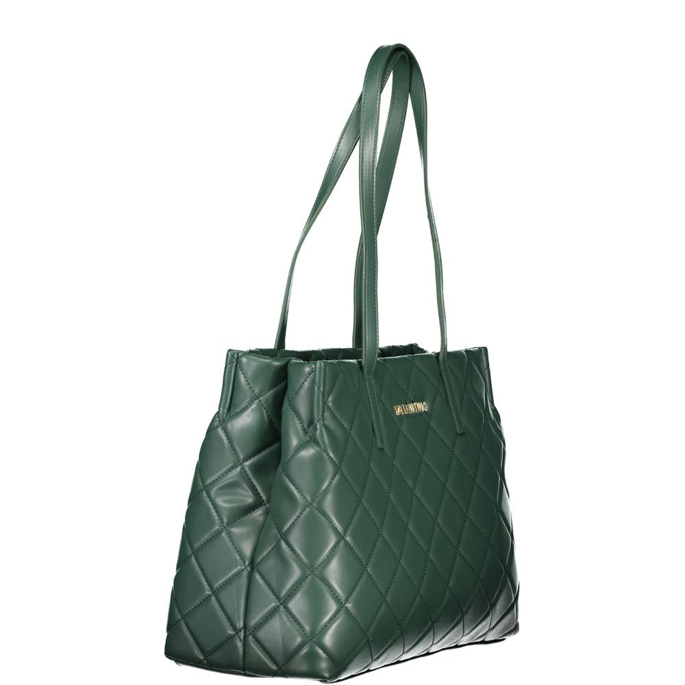Valentino Green Polyethylene Handbag