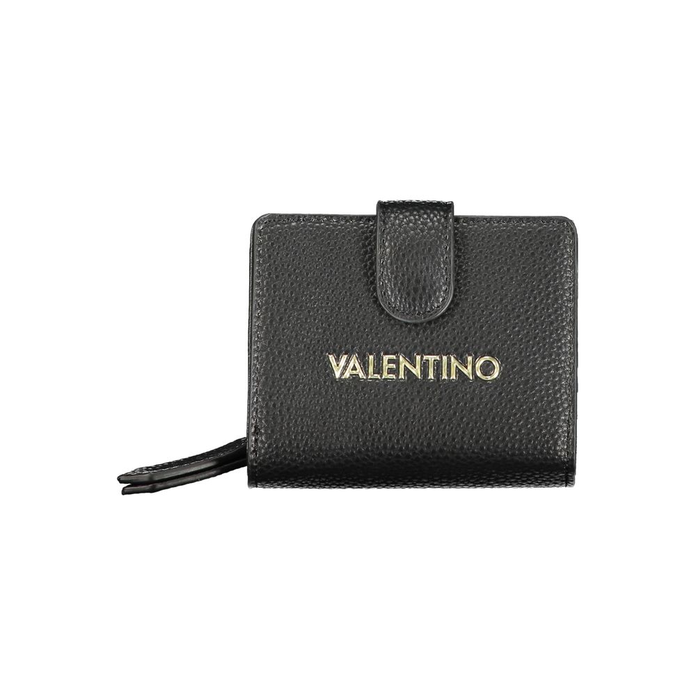 Valentino Black Polyurethane Women's Wallet