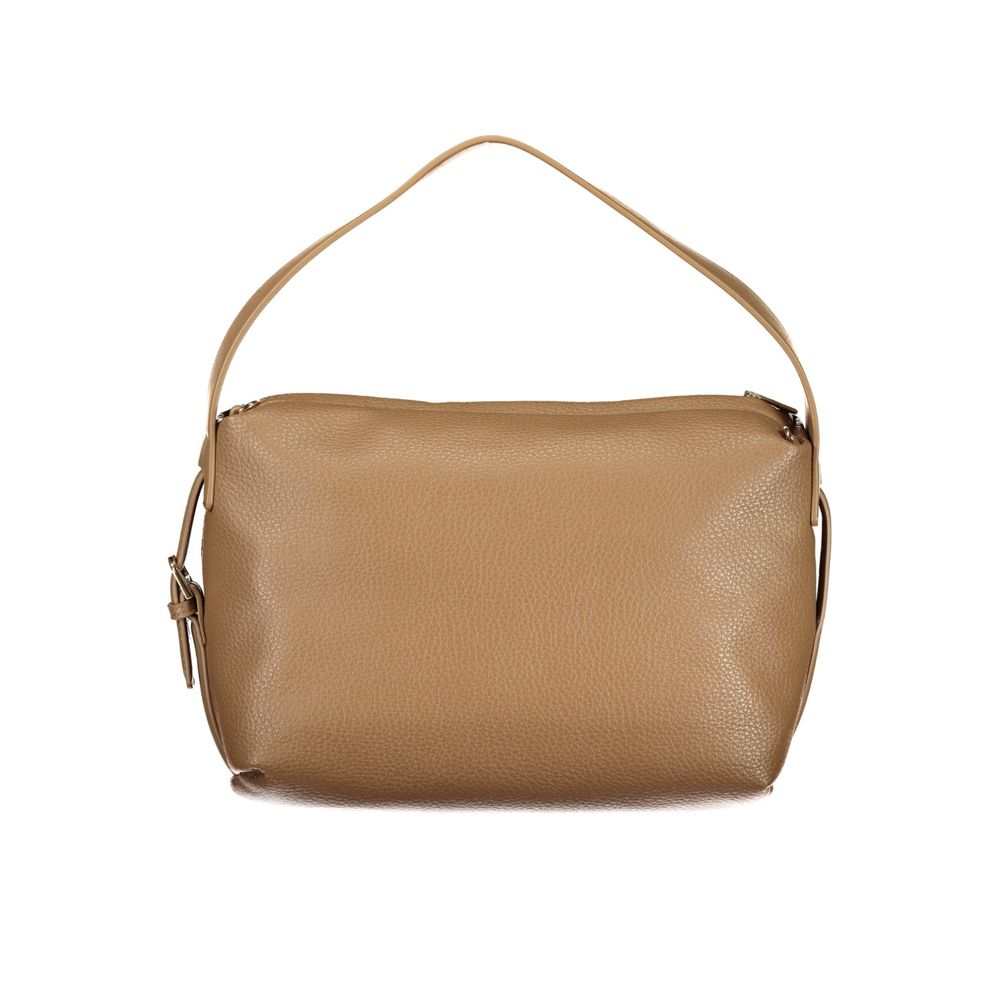 Valentino Brown Polyethylene Handbag