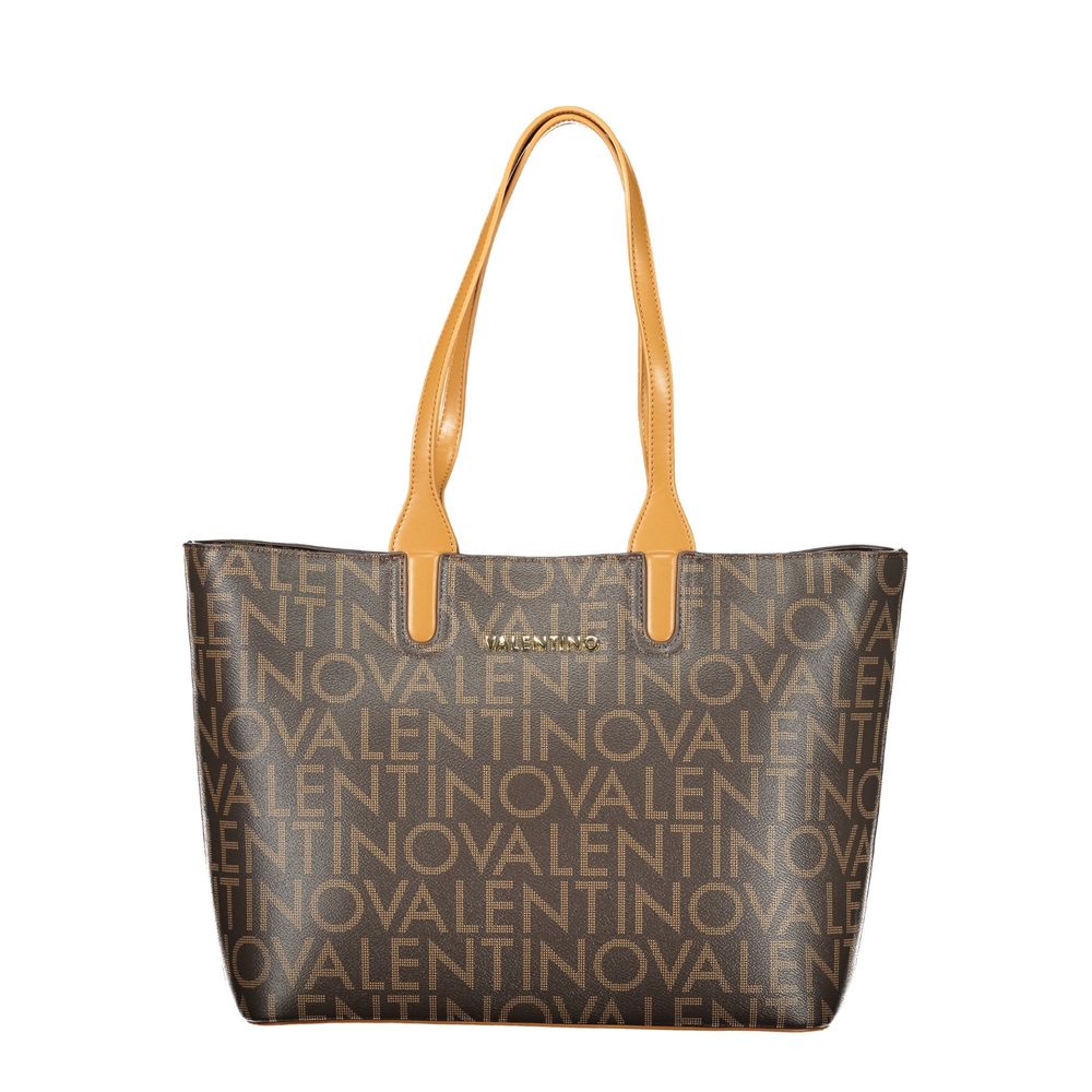 Valentino Brown Polyurethane Women's Bag