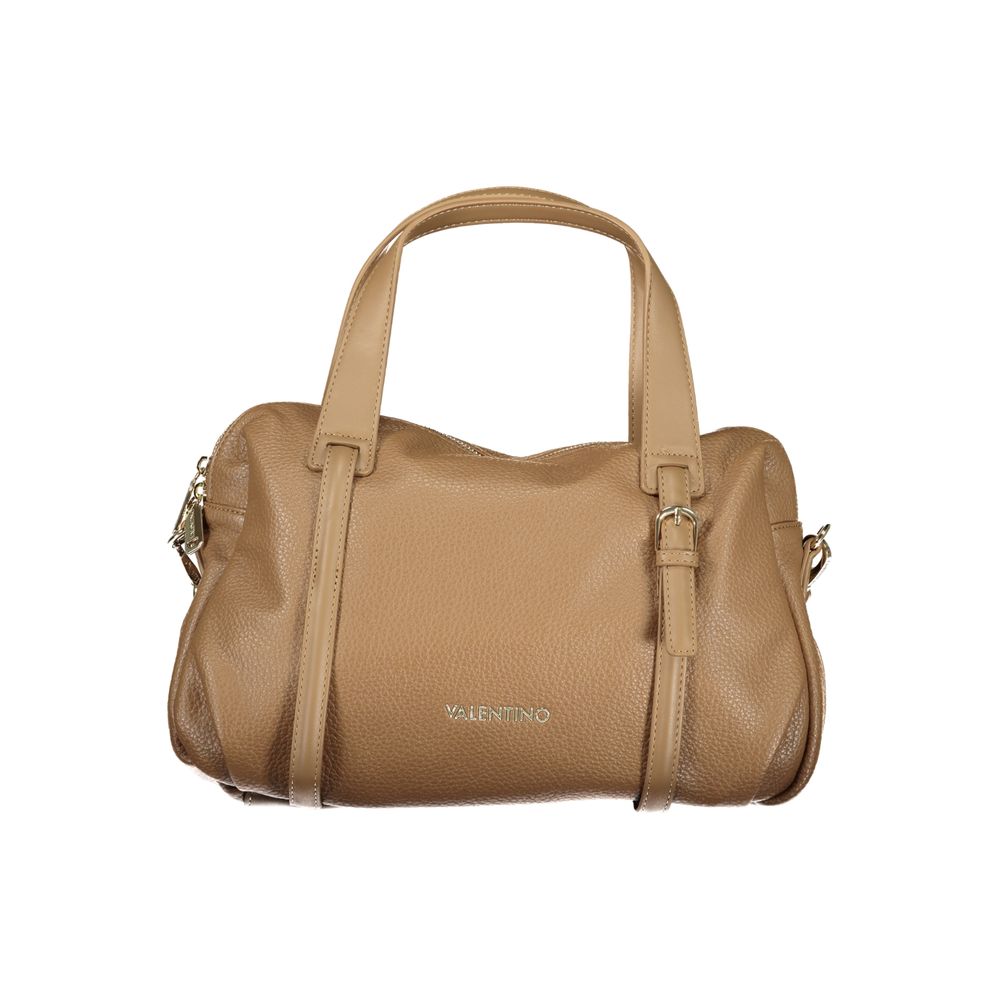 Valentino Brown Polyethylene Handbag