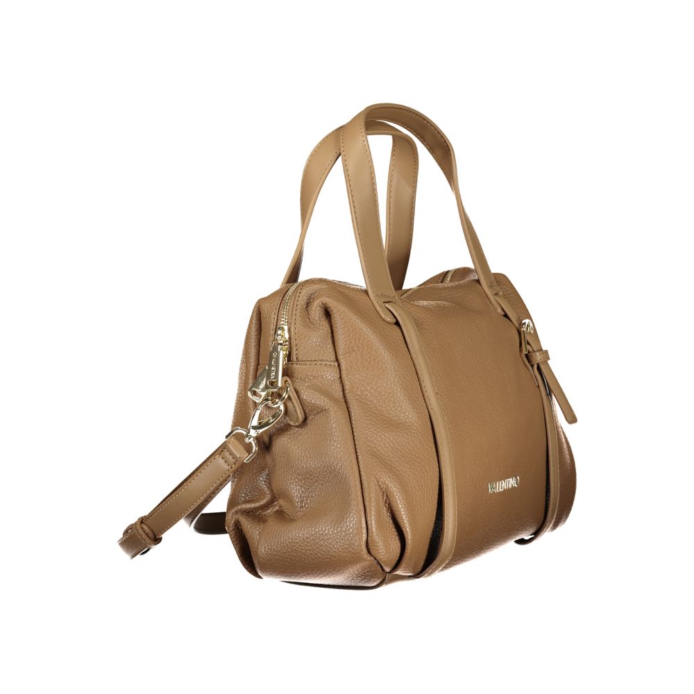 Valentino Brown Polyethylene Handbag