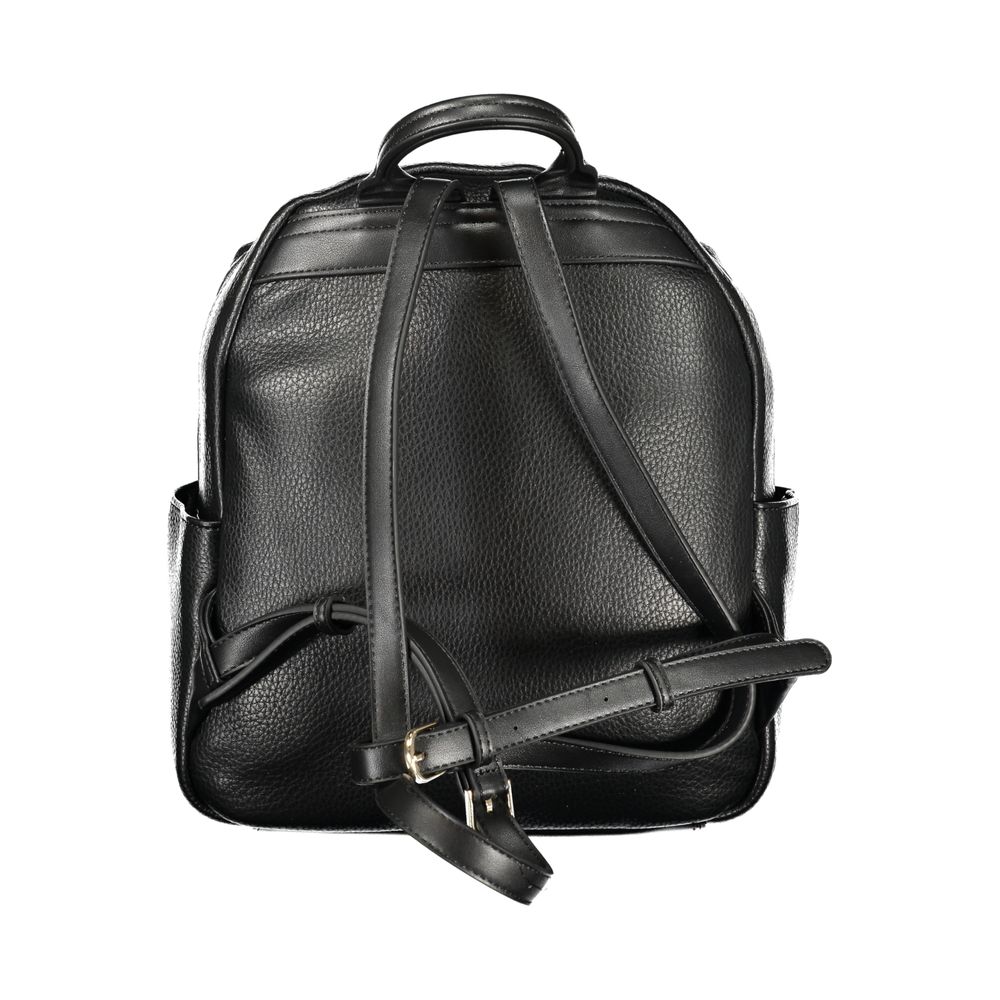 Valentino Black Polyethylene Backpack