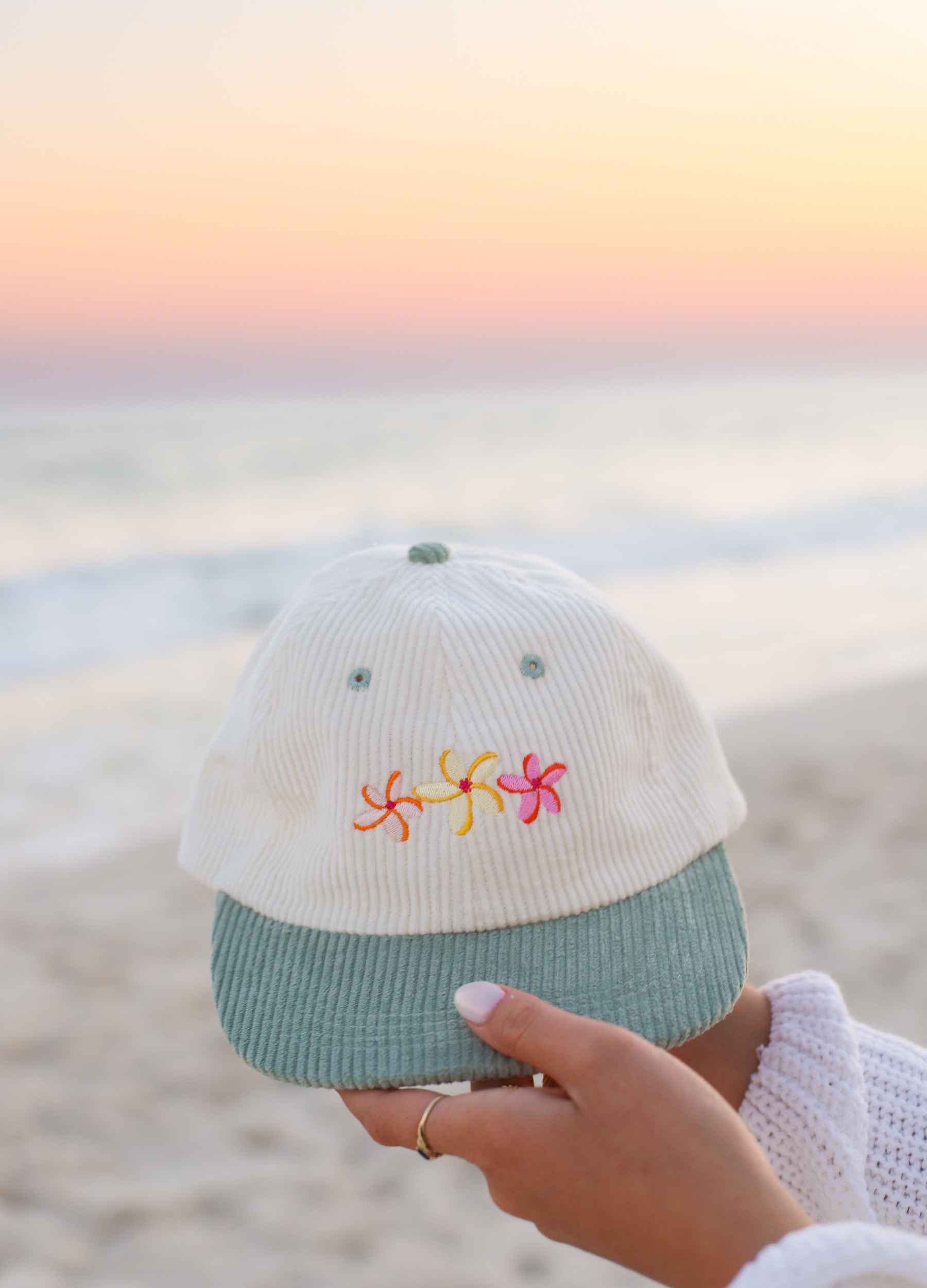 Flowers Mini Hat